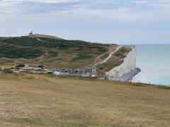 Descending towards Birling Gap